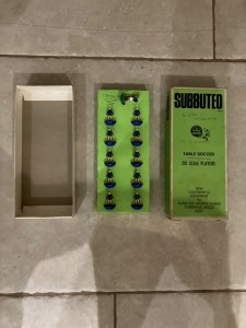 Vintage 1960s Subbuteo Table Soccer Football 00 Scale Team for sale on Ebay