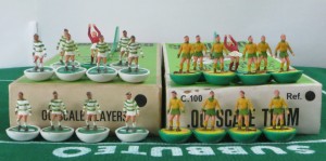 SUBBUTEO 2 HW TEAMS, REF 25 CELTIC & REF 28 NORWICH CITY, IN ORIGINAL BOXES. for sale on Ebay