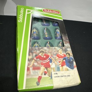Subbuteo Lightweight Team 779 Leeds United 2nd Kit Collectable Vintage for sale on Ebay