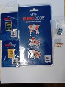 UEFA Euro 2008 Austria-Switzerland pin badges for sale on Ebay