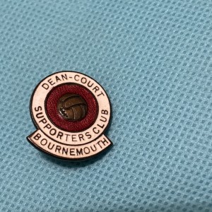 Vintage AFC Bournemouth Dean Court Supporters Club Pin Badge Rare for sale on Ebay