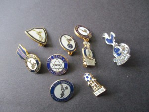 TOTTENHAM HOTSPUR / SPURS - 9 Small Club Football Badges. for sale on Ebay