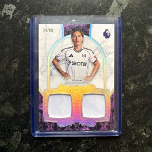 Topps Royalty Premier League 2026 Fulham Harry Wilson Regalia Relics RR-HW 24/99 for sale on Ebay