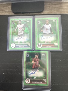Topps Premier League 26/27 Auto Bundle /99 Tottenham Fulham Bournemouth Rare for sale on Ebay