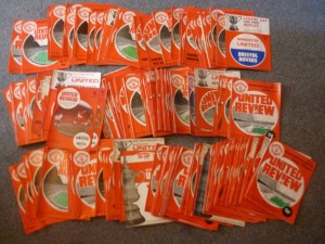 x190 - HUGE Manchester United 1970 - 1974 Football Programme Collection Job Lot for sale on Ebay