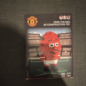 Fred The Red 3d Construction Toy. Manchester United for sale on Ebay
