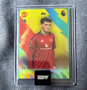 Topps Total Football 2026 Shea Lacey RC Manchester United Premier League #61 /50 for sale on Ebay