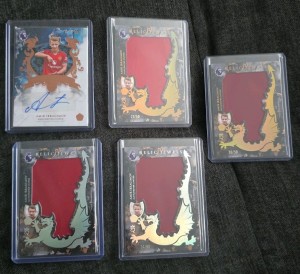 Topps Royalty 2026 Amir Ibragimov Manchester United Auto /75 patch 2x /50 2x /99 for sale on Ebay