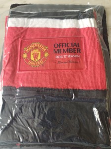Manchester United Official Member 2016/17 Season Limited Edition Scarf Brand New for sale on Ebay