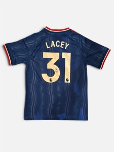 SHEA LACEY HAND SIGNED MANCHESTER UNITED 2026/27 AWAY SHIRT *EXACT PROOF & COA* for sale on Ebay