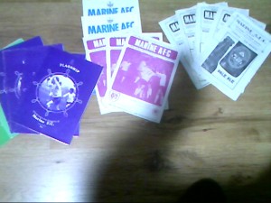 16 MARINE  FOOTBALL PROGRAMMES[HOMES 1967-85]GOOD CONDITION for sale on Ebay