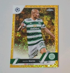 DAZEN MAEDA (CELTIC) #/50 GOLD - TOPPS CHROME UEFA CHAMPIONS LEAGUE 2023 for sale on Ebay