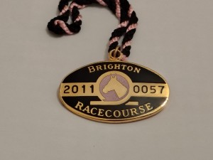 Brighton 2011  (Horse Racing Members Badge) for sale on Ebay