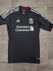 Rare Original Liverpool 2011/2012 Techfit Away Shirt Adidas Large for sale on Ebay