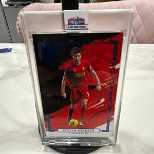 Panini 2023-24 Impeccable Premier League Steven Gerrard Liverpool FC #143 for sale on Ebay