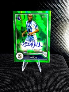Topps Premier League Flagship Dion Dublin /99 Coventry City Auto Autograph for sale on Ebay