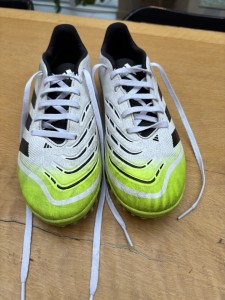 Adidas Predator Astro Turf Football Boots White/Green/Black UK 8 for sale on Ebay