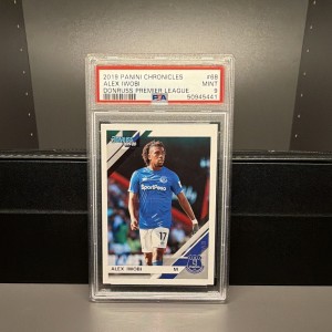 Panini 2019-20 Chronicles Donruss Premier League Alex Iwobi Everton PSA 9 for sale on Ebay