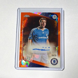 Topps Chrome Sapphire UCC 2025/26 Chelsea John Terry Auto CLA-JT Orange 19/25 for sale on Ebay