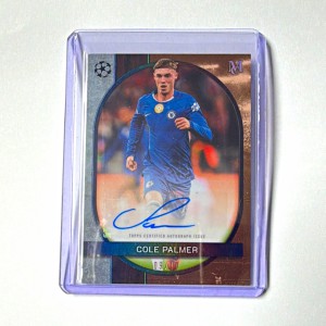 Topps 2025/26 Museum Collection UEFA Chelsea Cole Palmer Auto AA-CP 09/10 for sale on Ebay