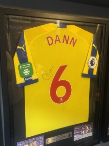 Crystal Palace Scott Dann Match Issue Shirt Signed  18/19 (See Description) for sale on Ebay