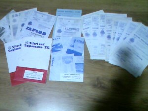 17 ILFORD HOME  FOOTBALL PROGRAMMES 1971-1979[NICE CONDITION]ALL DIFFERENT for sale on Ebay