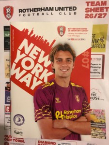 ROTHERHAM UNITED v Newport County Programme & Team Sheet for sale on Ebay