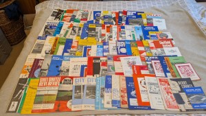 100 x 1960's League Programmes Man.Utd,Everton,Ipswich,Derby etc. for sale on Ebay