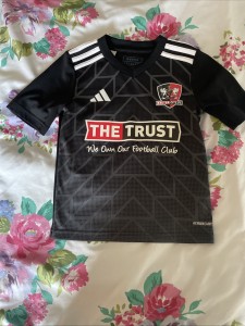 Exeter City Trust 3rd Kit for sale on Ebay