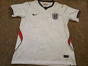 england football shirt Size L for sale on Ebay