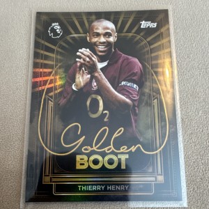 Topps 2026/27 Premier League Thierry Henry Arsenal GB 1 Card for sale on Ebay