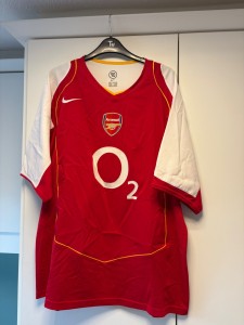 Nike 2004-05 Arsenal F.C. home shirt for sale on Ebay