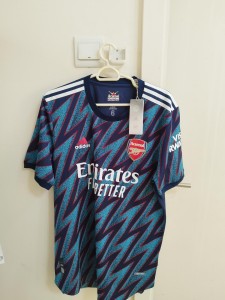 Arsenal Adidas Player Issue 2021/22 Third Jersey for sale on Ebay