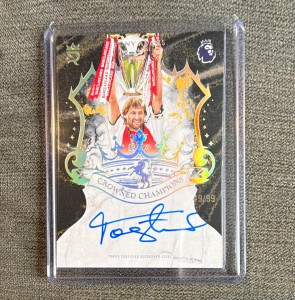 Topps 2026 Royalty Arsenal Tony Adams Crowned Champions Auto CCA-TA 49/99 for sale on Ebay