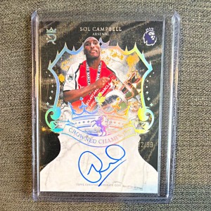 Topps 2026 Royalty Premier League Arsenal Sol Campbell CCA-SC on card Auto 12/99 for sale on Ebay