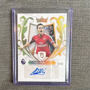 2026 Topps Royalty King for The Day Auto /50 Cracks Fabregas Arsenal Legend for sale on Ebay