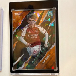 Topps Max Dowman Arsenal Beast Mode BM1 Parallel 24/25 Serial 24/25 PL for sale on Ebay