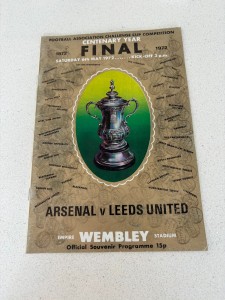 Leeds United v Arsenal 1972 FA Cup Final Programme RARE for sale on Ebay