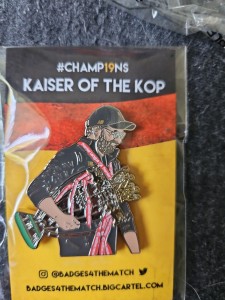 Jurgen Klopp Kaiser Of The Kop SUPER LIMITED EDITION badge not Kopbadges for sale on Ebay