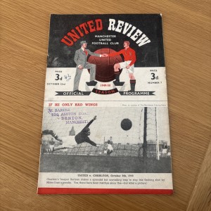 1949 Manchester United V Wolves for sale on Ebay