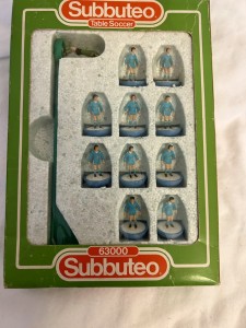 Subbuteo 449 Manchester City 63000 Lightweight Team  for sale on Ebay