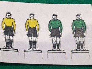 Subbuteo Goalkeepers Card Set H Special Goalkeeping Sheet, Unsed Not Pressed Out for sale on Ebay