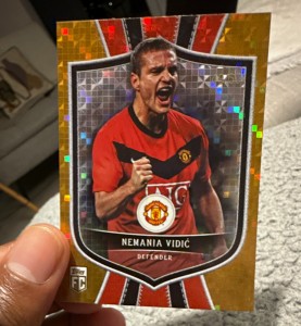 Topps FC Nemanja Vidić Manchester United #74 Numbered 49/50 for sale on Ebay