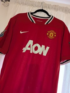 Nike Manchester United Home Shirt Red Dri-FIT  for sale on Ebay