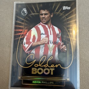Topps Premier League 26/27 Golden Boot Insert Kevin Phillips Sunderland GB9 for sale on Ebay