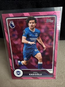 Kadioglu Brighton  Topps Flagship Parallel for sale on Ebay