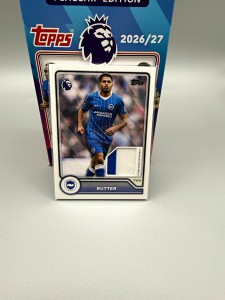 Topps Premier League Flagship 2026-27 Georginio Rutter Brighton Relic BR-GR for sale on Ebay