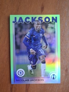 Nicolas Jackson Chelsea London (83) Numbered  for sale on Ebay