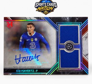 Topps Museum UCL 2022/23 Kai Havertz Chelsea SSDS-KH Dual Relic /99 Auto for sale on Ebay
