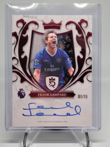 2025-26 Topps Royalty Frank Lampard Auto 01/15 First Print Chelsea Red Foil for sale on Ebay